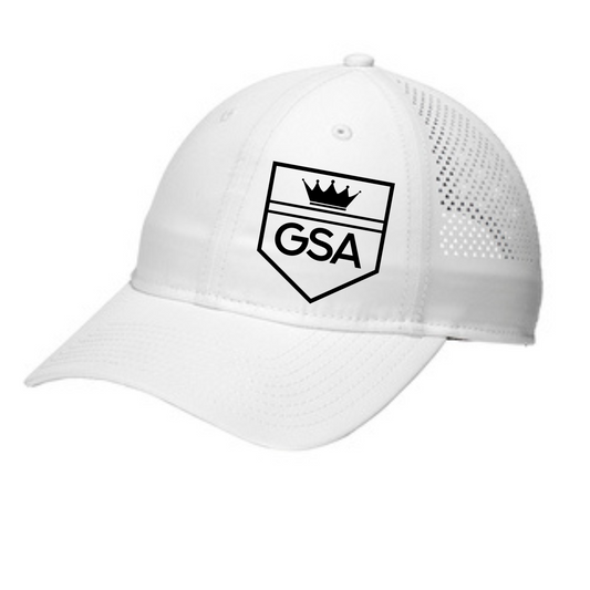 GSA New Era Perforated Performance Hat - White