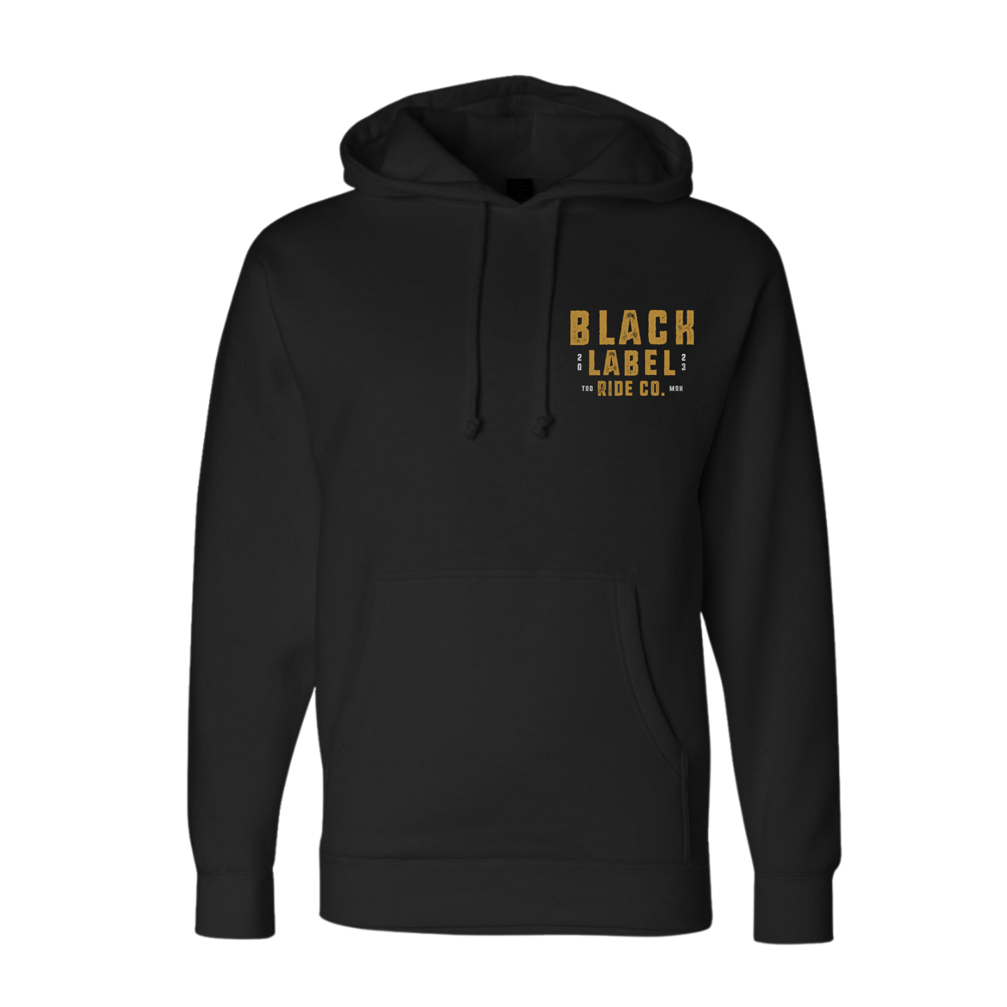 Black Label Ride Co. Hoodie - RIDE FOR LIFE