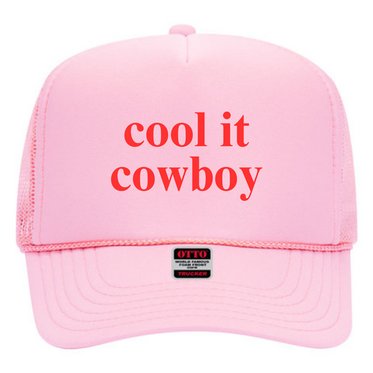 Cool It Cowboy TRUCKER HAT